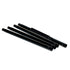 Four black metal torch poles with threaded ends, designed for assembling TIKI® Brand torches.