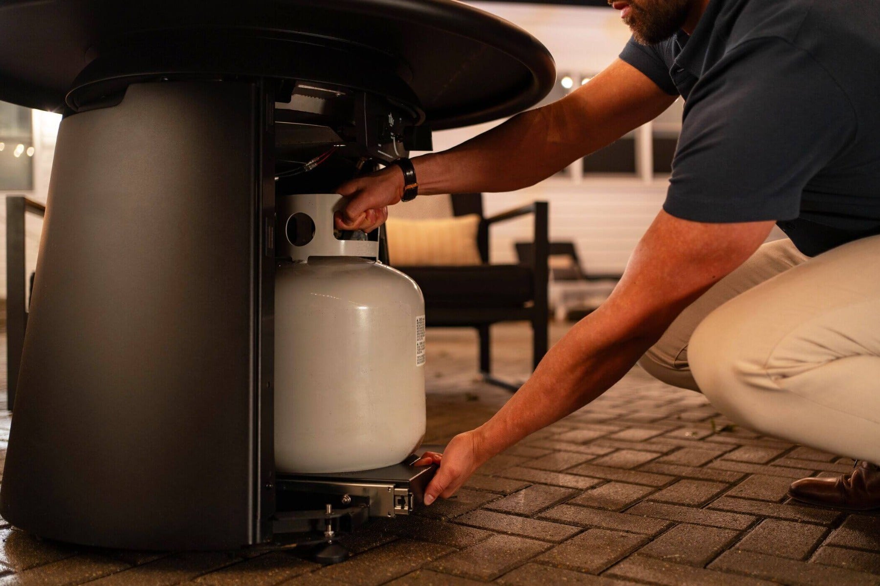 Learn: Fire Pits - Propane Fire Pit Safety – TIKI Brand