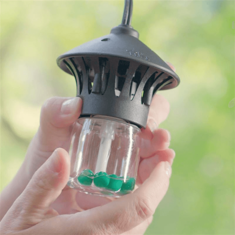 What is the point of the green balls in the Mosquito Repellent Pods?