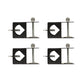 Torch Deck Clamps - 4 Pack