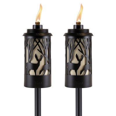2 Pack - Easy Install Hunter Metal Torches