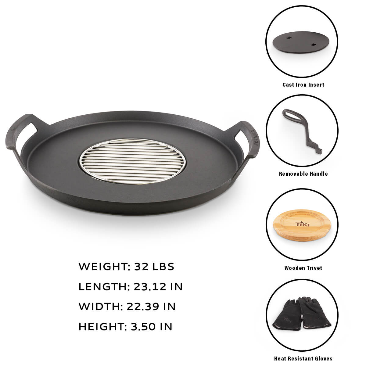 Fire Pit Griddle