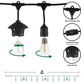 36-foot TIKI string lights with built-in hanging loops, easy on/off switch, and slots for mosquito repellent pods.