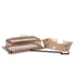 Bronze mosquito repellent torch accessory kit with mesh cover, fuel holder, and tool for safe outdoor use.