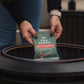 Green Tiki Fire Starter bag, easy fire-on-the-go, made with real wood.