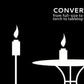 2 Pack - Easy Install Bali Brown Torches