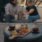 Social and Huddle Fire Pit Screen and Poker