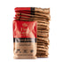 Stack of TIKI Brand Fire Starter packs; made with wood pellets for quick indoor or outdoor fire starting.